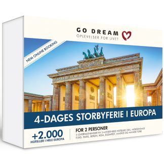4-dages Storbyferie I Europa - Rejse og Ophold - GO DREAM