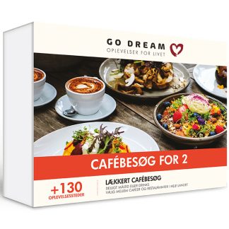 Cafébesøg For 2 - Action - GO DREAM